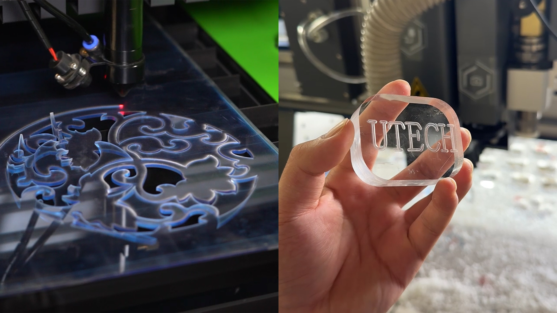 cutting acrylic