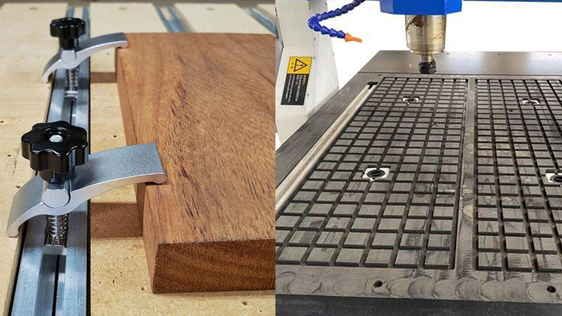 Vacuum Table vs T-Slot Table