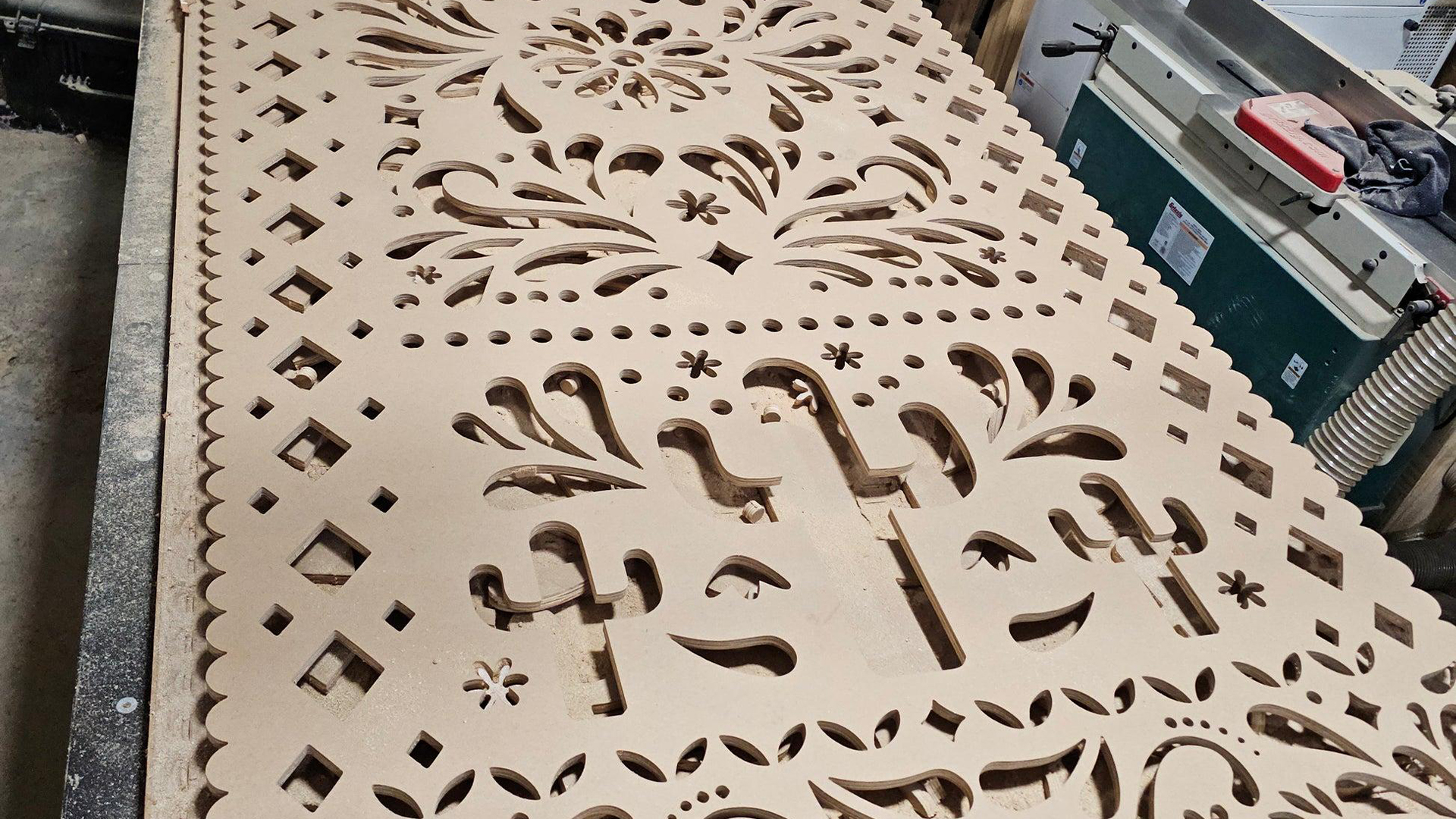 MDF cutting