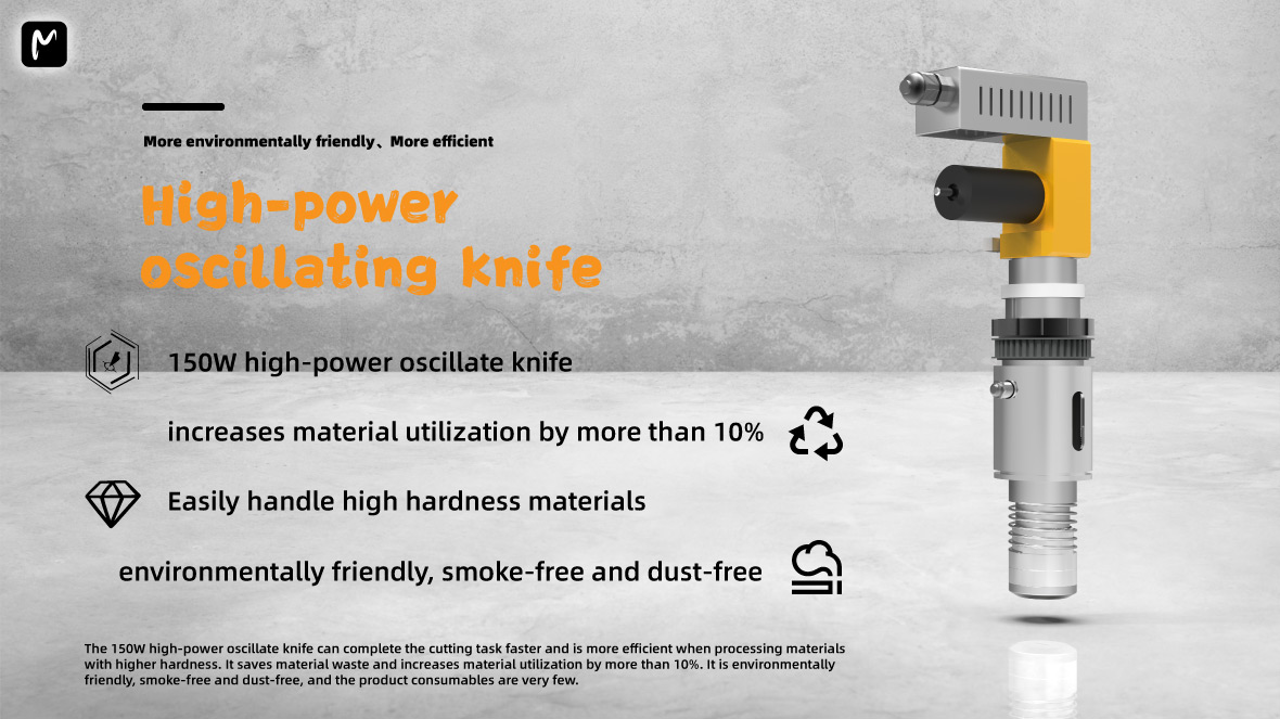 cnc router with oscillating-knife