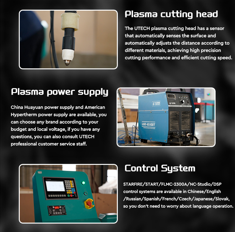 تفاصيل آلة القطع بالبلازما CNC مقاس 5 &times; 10 قدم