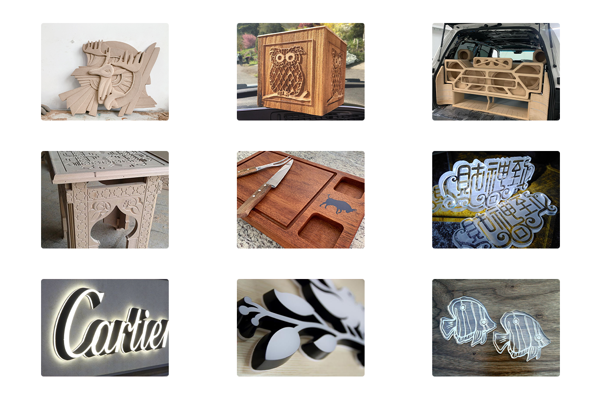 Affordable 1325 4&times;8 Linear ATC CNC Router application